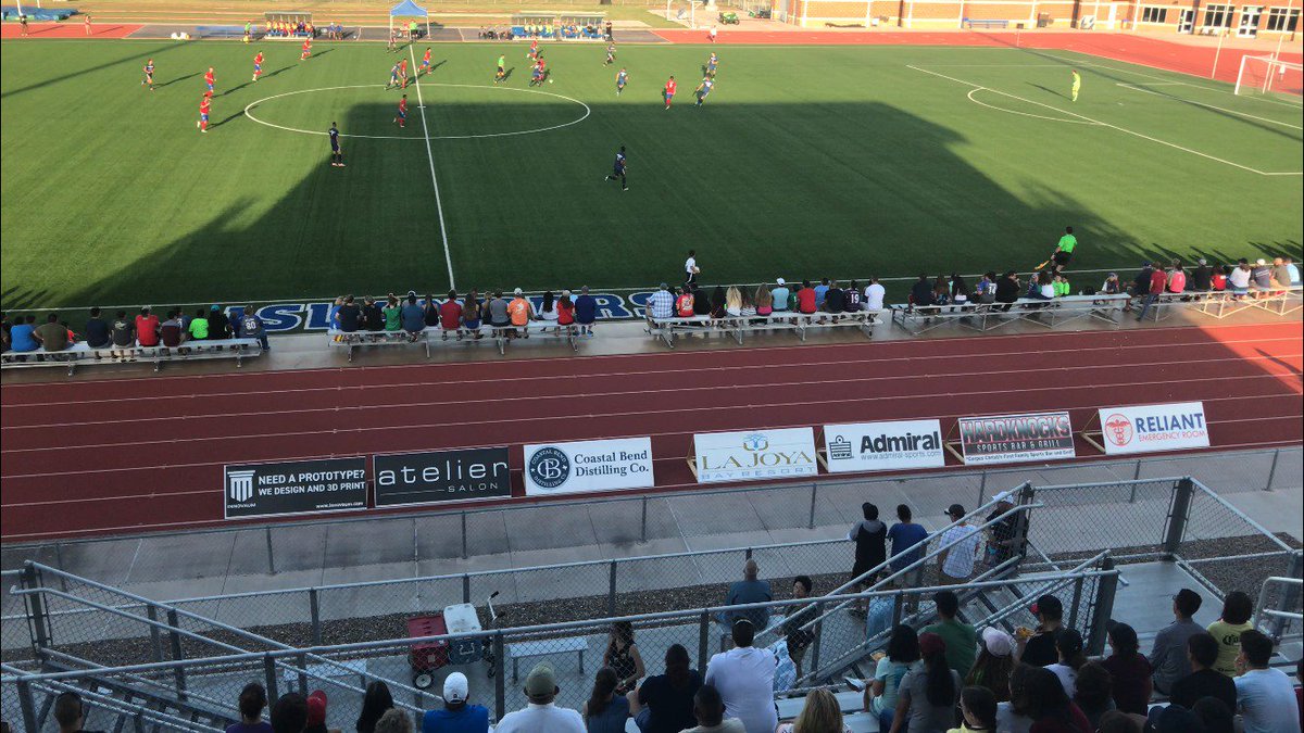 CorpusCFC's tweet photo. It is game time @ The Dugan Stadium; hurry up if you are on your way !
#somossharks #pat2pro #uslpdl https://t.co/GFF4qpsspJ