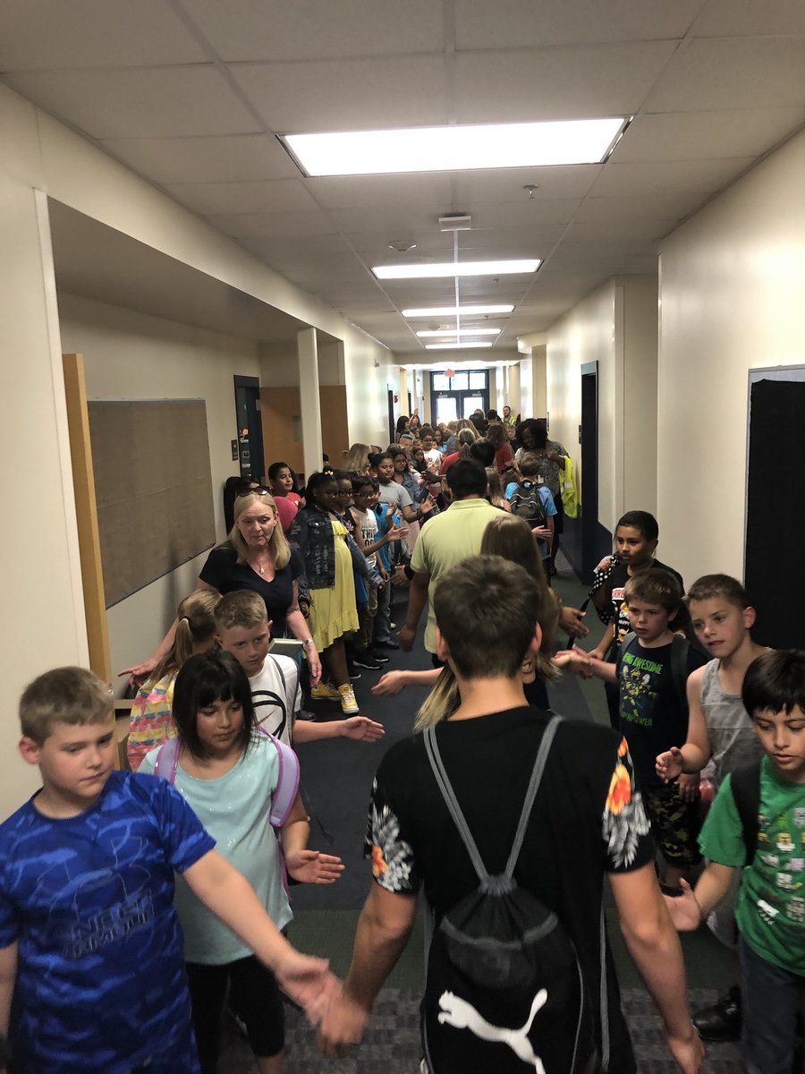 MrsRLoves2Teach's tweet photo. It’s the end of an era. #DecaturProud of these #6thGraders. @SD_Eagles #EggDrop #TheFinalWalk #Emotional #Graduation #ClassOf2024 https://t.co/ZpqbeFM5oy
