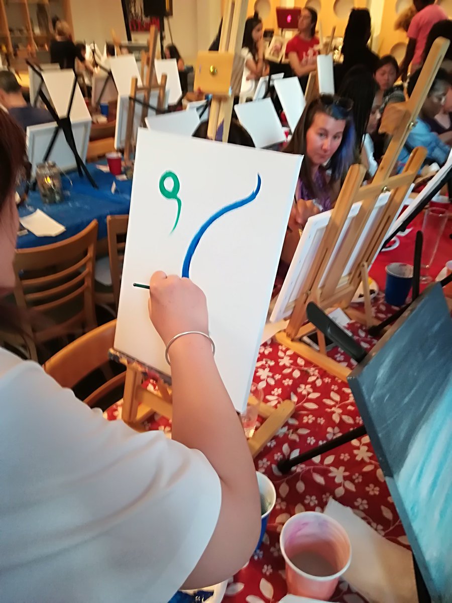 ayesatta's tweet photo. The creative process continues......the power of the paint brush. It's all about the process. @ElemTeachersTO 
 @nigelbme @yolanda_bdacy @Paintbox_Bistro
#BuildingBetterSchools 
#unitedteachers
#ilovepainting
#theartsmatter https://t.co/rMZaRa81Tm