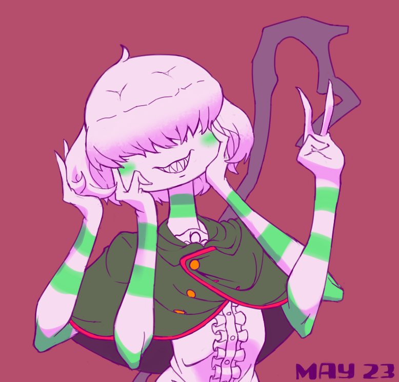 A Sketch a Day (5/22-25)
May 22: My OC Ren cuddling my friend's OC.
May 23: Discommunicator's OC (they're on Tumblr)
May 24: My OC Celia <3
May 25: Best elf, Marcille from Delicious in Dungeon! 