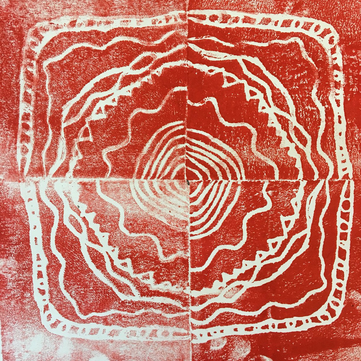 MsKumabe's tweet photo. Thank you @MissMedve for doing these amazing printmaking designs with our @IRaCoyote 3rd graders! I love them! #CoyotesCreate https://t.co/touFaCiV7R