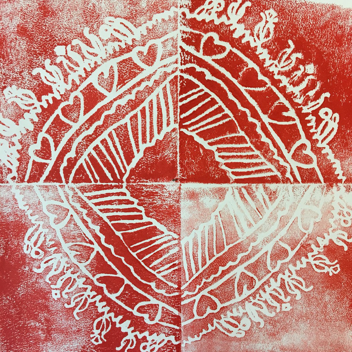 MsKumabe's tweet photo. Thank you @MissMedve for doing these amazing printmaking designs with our @IRaCoyote 3rd graders! I love them! #CoyotesCreate https://t.co/touFaCiV7R