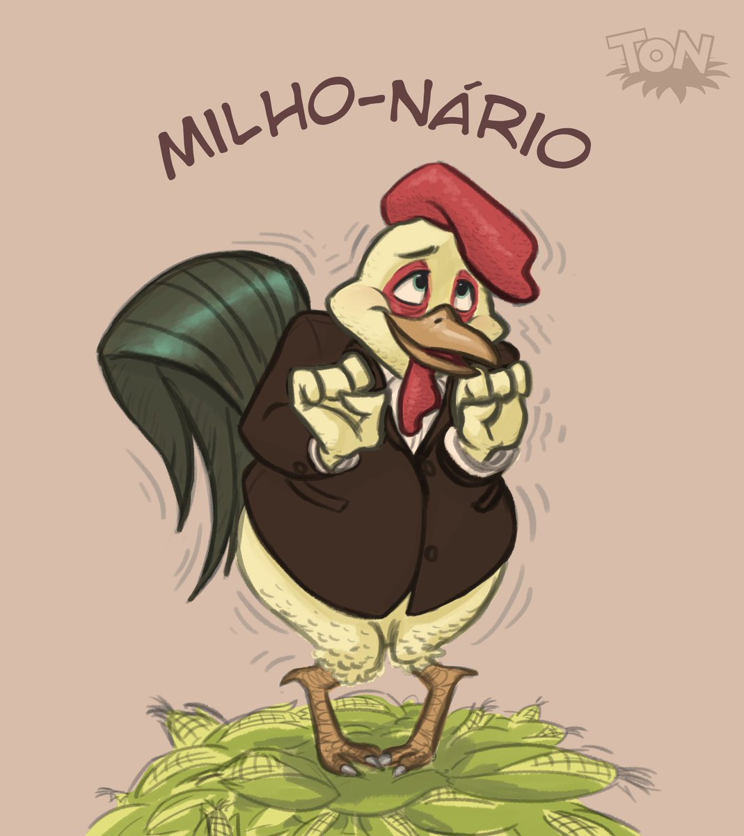 Ton Matos Weliton On Twitter Millio Naire Millionaire Milionario Galo Ave Rico Cartoon Bird Corn Cock Rooster Mascote Mascota Drawing Desenho Dibujo Digitalart Https T Co Fqo51i9pjv