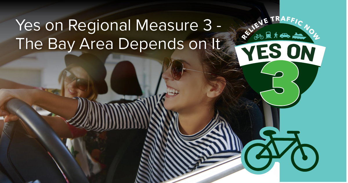 yesonrm3's tweet photo. Worried about Memorial Day weekend traffic? Vote #YESonRM3 before you head out for the weekend and keep the Bay Area moving! https://t.co/lxTj3RXgOM