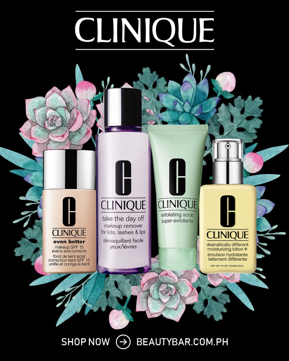 BeautyBarPH's tweet photo. Step up your beauty routine with the dermatologist-developed products of Clinique!
SHOP NOW:  https://t.co/DFVdrVJ2O0 https://t.co/C6wwqMwyQA