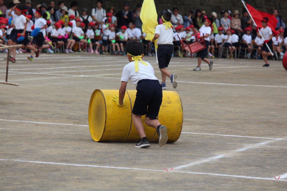 子連れひつじ Twitterissa きょうは小6男子の運動会です 小学校最後
