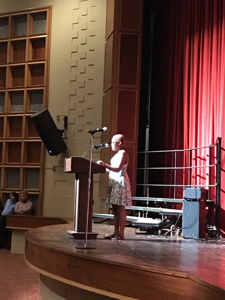 Champ4Scholars's tweet photo. A @atherton_high scholar speaks about what the @AcademiesofLou will do for them @atherton_high with @JCPSSuper speaking about the opportunities & Champion Aberli. @kids_inspire @cmkolb @jcpsforward @JCPSKY @tkonz @ChristyCRogers1 #academies #Area4success #Leaders https://t.co/qy6RomPdqV