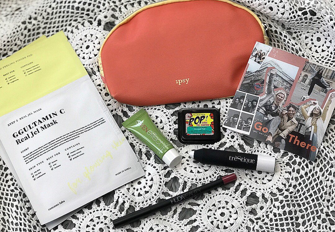 everythingSLA's tweet photo. Loved @ipsy glam bag, with products from @hudabeauty @commonlabs , Elizabeth Mott Cosmetics, @treStiQue @VENeffect #veneffect #hudabeauty #commonlabs #elizabethmott #trestique #ispy #ipsyGoThere #ipsyglambag #beauty #makeup #subscriptionbox #subscriptionaddiction https://t.co/ffJ4Vg9mO8