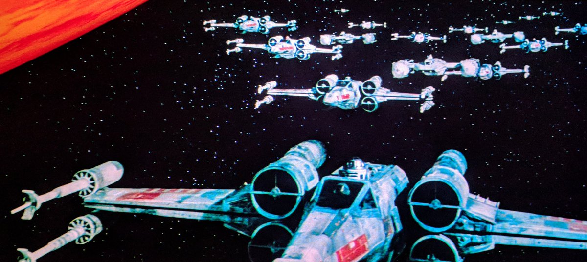 BillHuntBits's tweet photo. Boy, #4K77 is mighty fun. It's very far from perfect, with obvious contrast and fading issues, but it definitely feels like sitting in a movie theater in the summer of '77. https://t.co/MxWBpS7DJd
