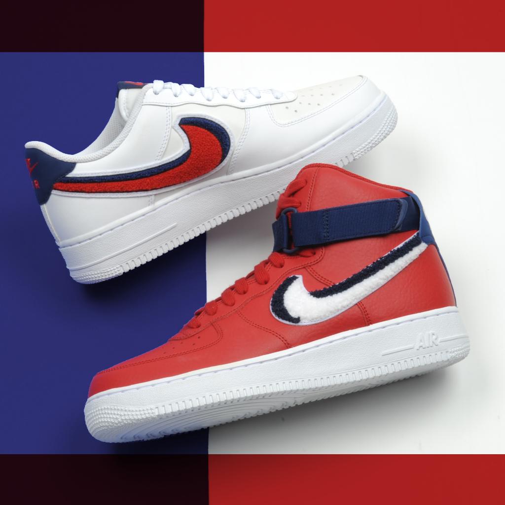 footlocker af1 white