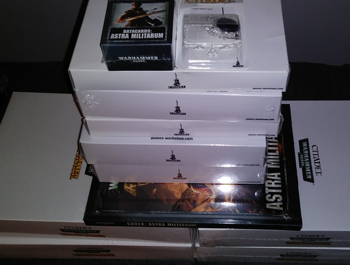 ministomp's tweet photo. Catachans #spicydeal
"drop and give me money"
Sgt. Harker
C. Command Squad
Jungle Fighters x2
C. Heavy Weapons squad x2
Hellhound X2
Basilisk X2
Codex
Datacards
Surprises!
ships in usa! #Merica
#whereissly
msrp$430!
#40k
#warmongers https://t.co/EcOylk6ne4