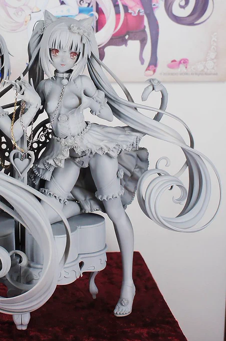 『ネコぱら』より「ショコラ」 原型制作:グリズリーパンダ
#エロホビ #ネイティブ 