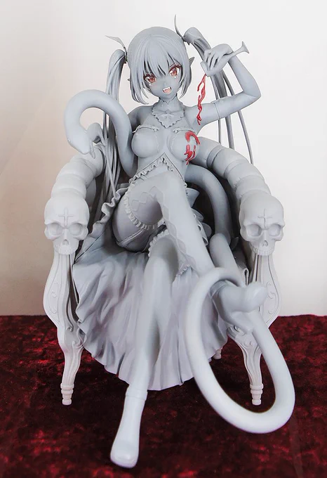 『魔太郎』さんイラスト「ドラキュラちゃん(仮)」 原型制作:橋本涼
#エロホビ #ネイティブ 