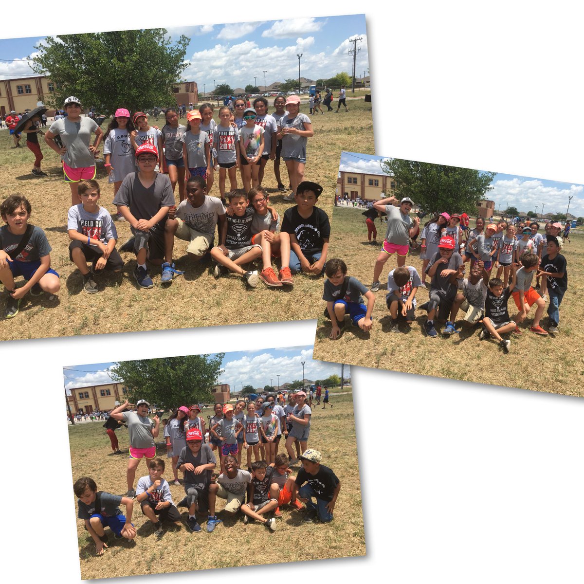 MrsParraNISD's tweet photo. Field Day 2018 was fabulous! #hothothot @NISDScarborough 🐾❤️ https://t.co/TuA2LSt2ai