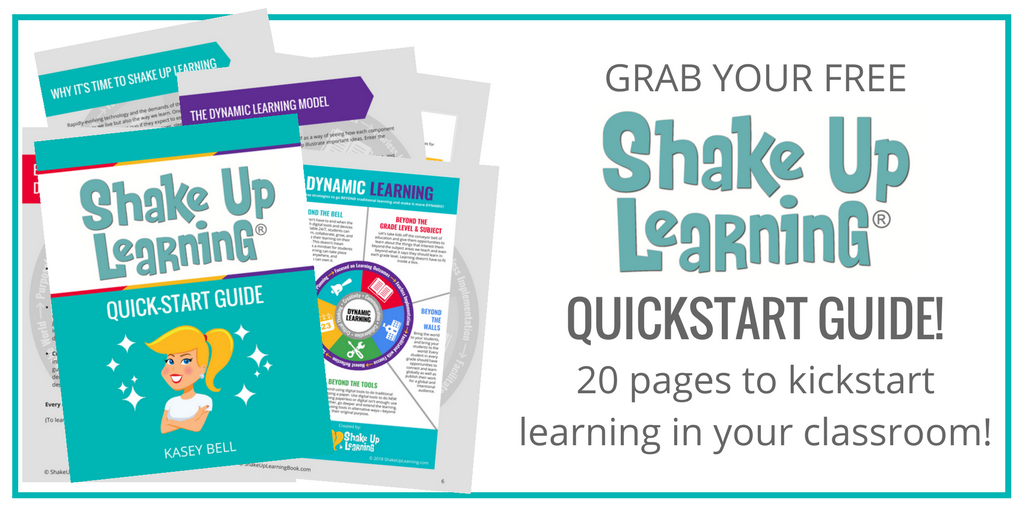ShakeUpLearning's tweet photo. Want a sampling of ideas from my book? 
>> Grab the FREE Shake Up Learning Quickstart Guide
https://t.co/vBp7ggEjoC
#shakeuplearning #gsuiteedu #googleedu #edtech #edchat #k12 #teaching #tpt https://t.co/SpErDZWEpK
