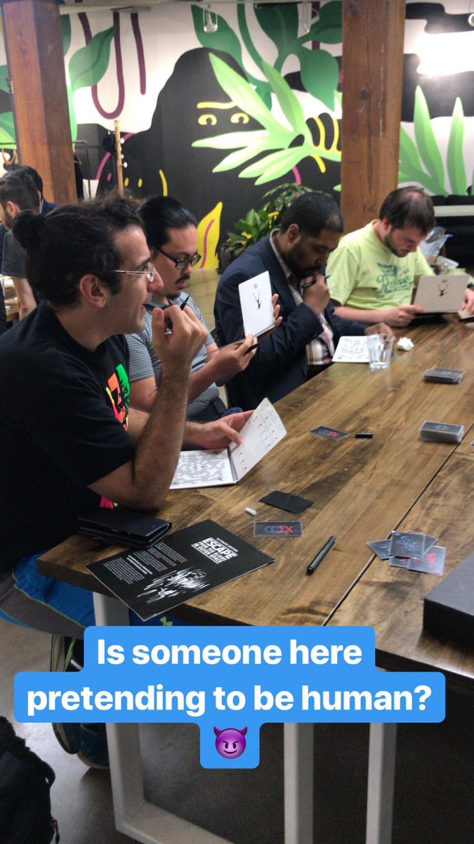 FormerlyQuiche's tweet photo. Heehee this is a really quite game of Escape from the aliens of outer space, ever played…? #bgg #gamenight https://t.co/l00ppU295m