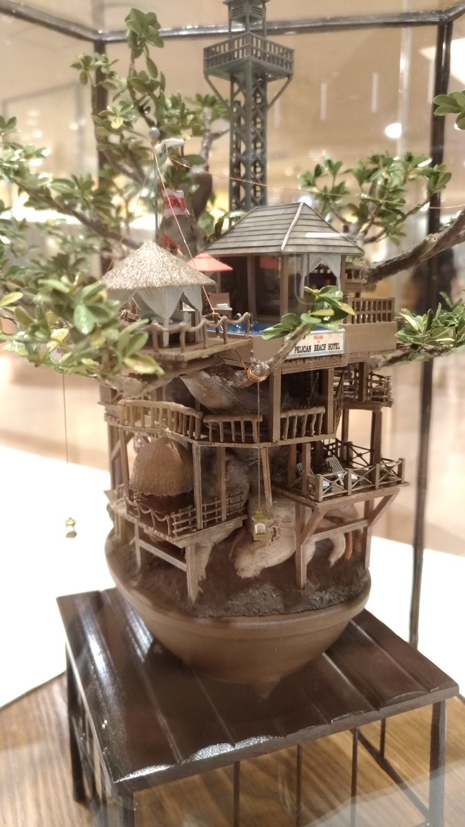 Twitter पर Hankyu Event 5月28日 月 まで 9階 アートステージで開催中 盆栽 ハッシュタグボンサイ 出店者紹介 Bonsaiart 相羽高徳 空間プロデューサー アートディレクター 相羽高徳によるアート作品 細部まで作り込まれた ストーリー性豊かな独自