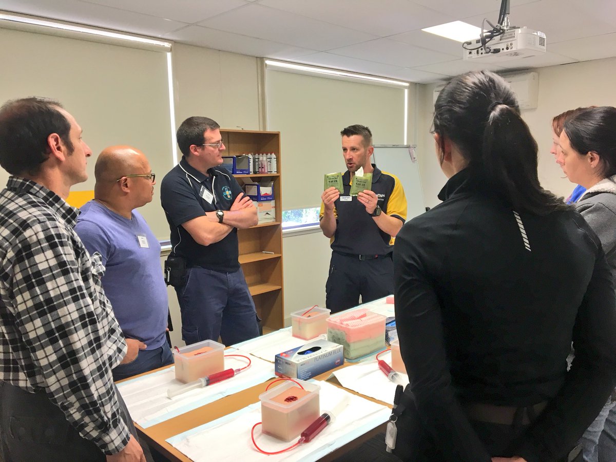 MyCareFlight_Ed's tweet photo. CareFlight’s THREAT course is currently in progress. #haemorrhage control and simple #airway management. It’s all about the right intervention at the right time! Would you know what to do in a hight threat environment? https://t.co/dnvp402f2N