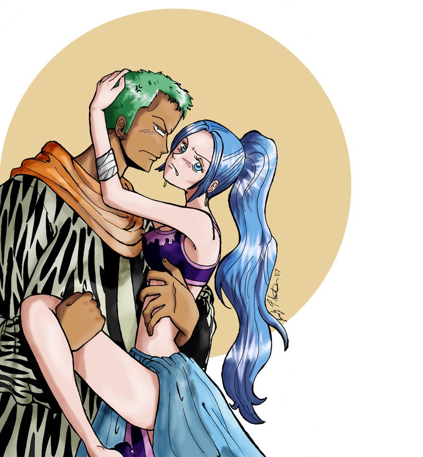 "All of these men from the Strawhats have been sooo nice to me. I love them so much." Vivi said blushing heavily.