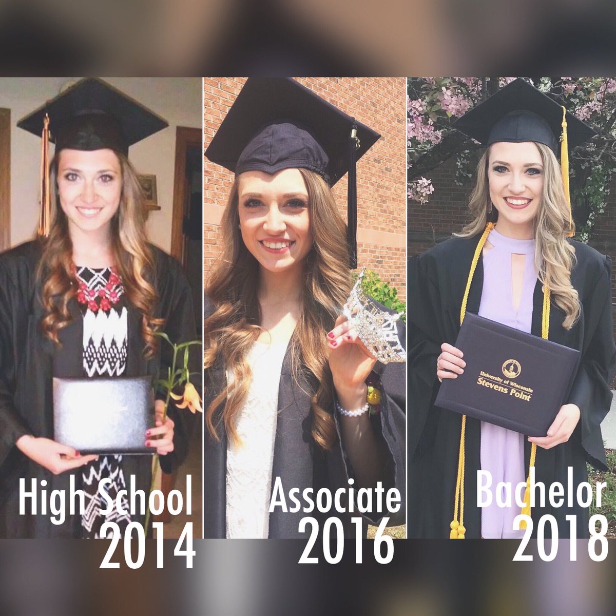 MissSevenRivers's tweet photo. Through these years, pursuing higher education, the Miss America Organization has empowered me to dream bigger and gain scholarships that helped me achieve these life changing milestones. 🎓

#MeetMAO #MyEducation #Scholarship #MarComScholarship #MissWisconsin #MissAmerica https://t.co/8sUEOyANt6