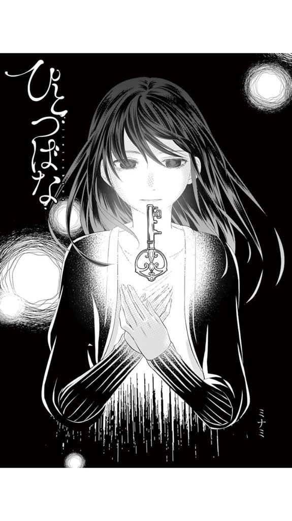 ちなみに表紙はこれです!沙穂さんの記憶の鍵、ていうイメージで描きました??✨ 