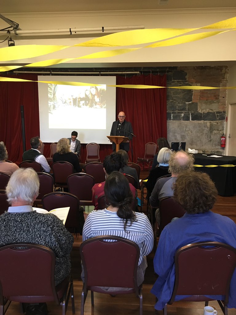 Gathered today <a href="/Footscrayarts/">Footscray Arts</a> for <a href="/RegionalArtsVic/">Regional Arts Victoria</a> AGM and Members' Celebration. Reflecting on the year that was and looking to the future.