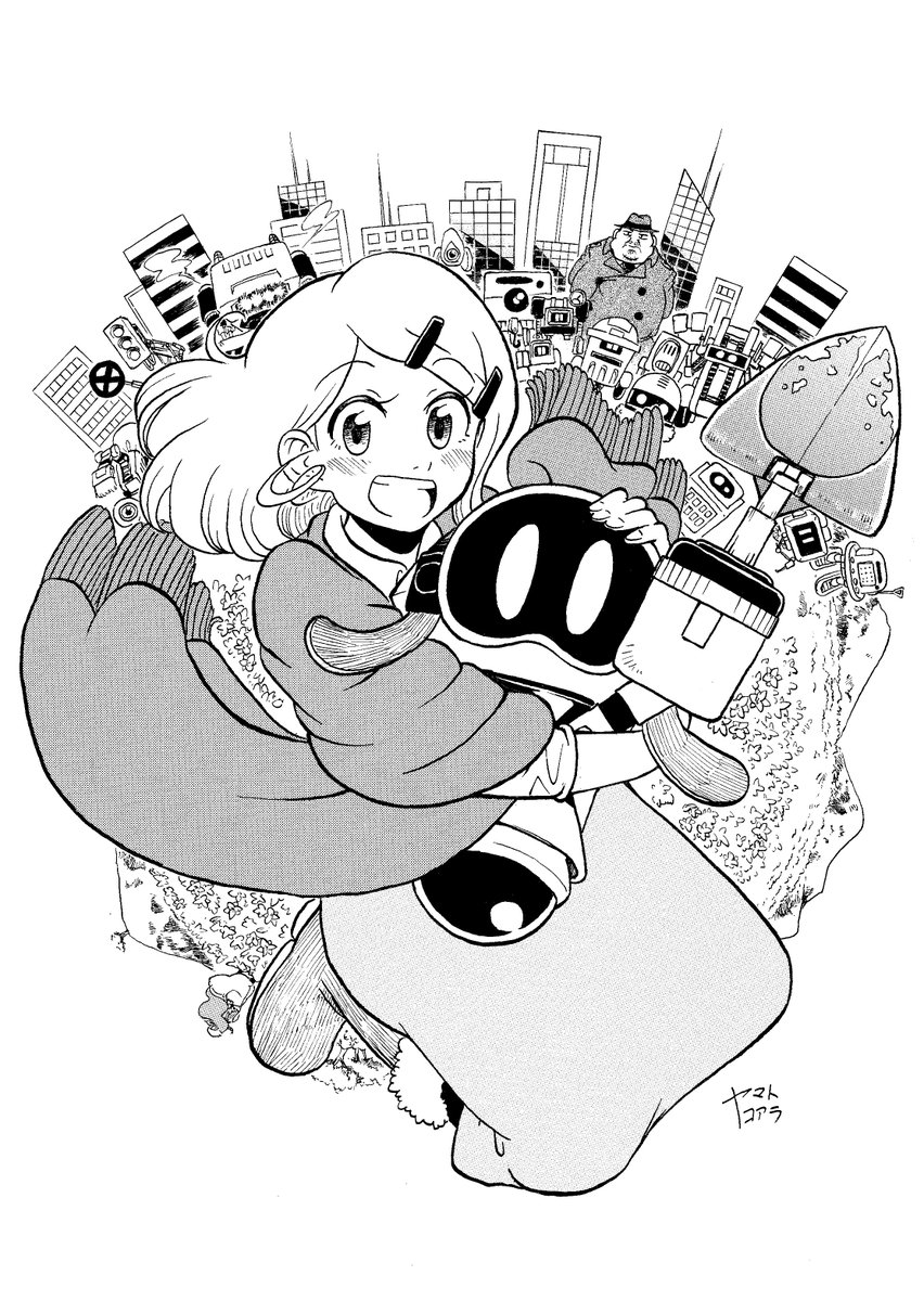 【宣伝】サンデーうぇぶりのゲッサンルーキーズにて僕のデビュー作『ELLIN(エリーン)』が読めるようになりました!
よかったらどうぞ読んでみてください【https://t.co/zuv4zEq2kk】#サンデーうぇぶり #ゲッサンルーキーズ 
因みにこの絵は脱稿した後に描いた産物です 