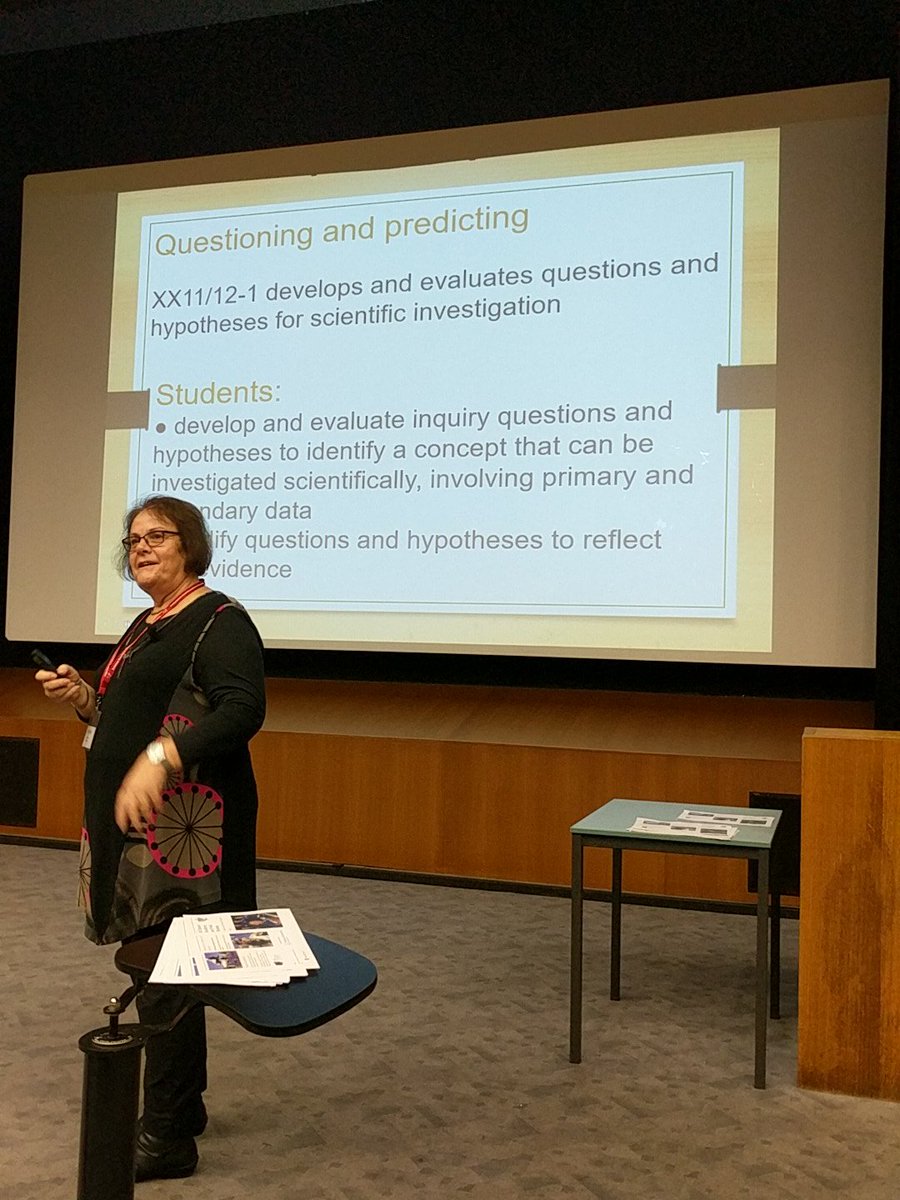 AndrewLe58's tweet photo. Making observations and identifying a problem are the triggers for formulating questions and hypotheses in student learning #staMTM18 https://t.co/4A44yq3jhN