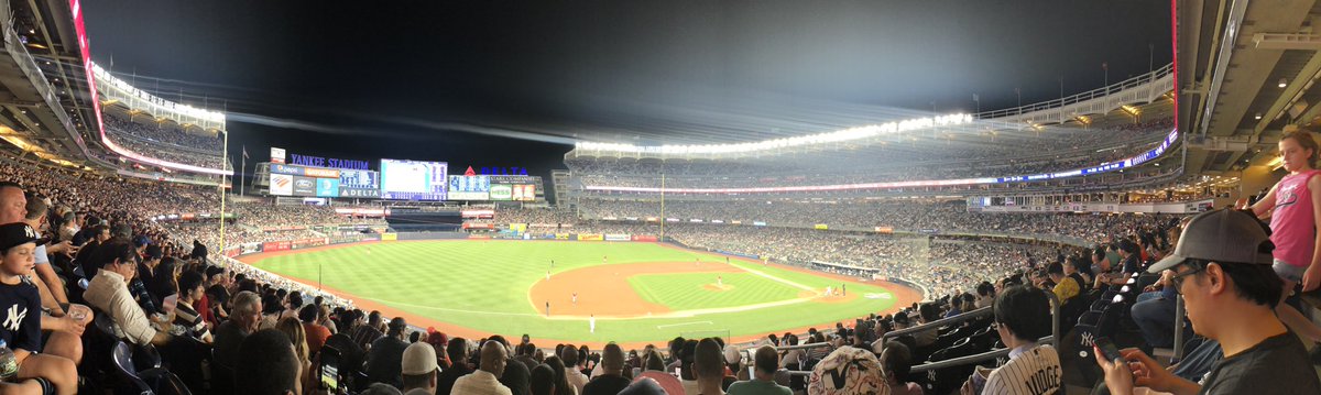 Yankee Stadium. Yankees vs Angels