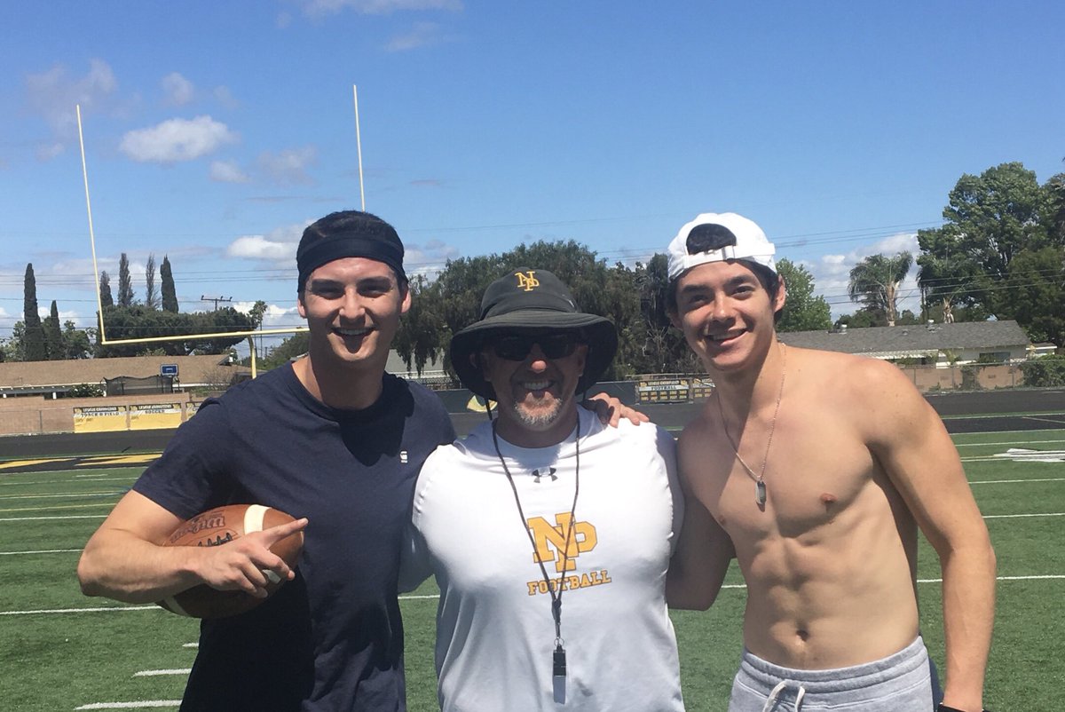 NPPanthersONE's tweet photo. Welcome home class of ‘15 Panthers @daniel8prieto and @RyanMcGee23  Thanks for talking to the team! https://t.co/WtfkDXZynu