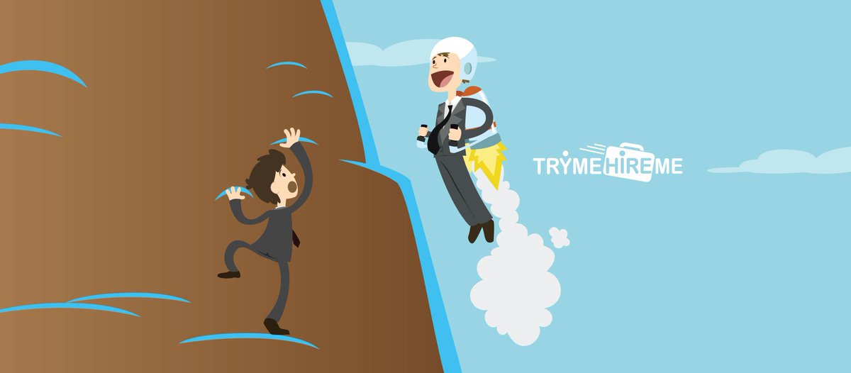 Try Me Hire Me tweet media