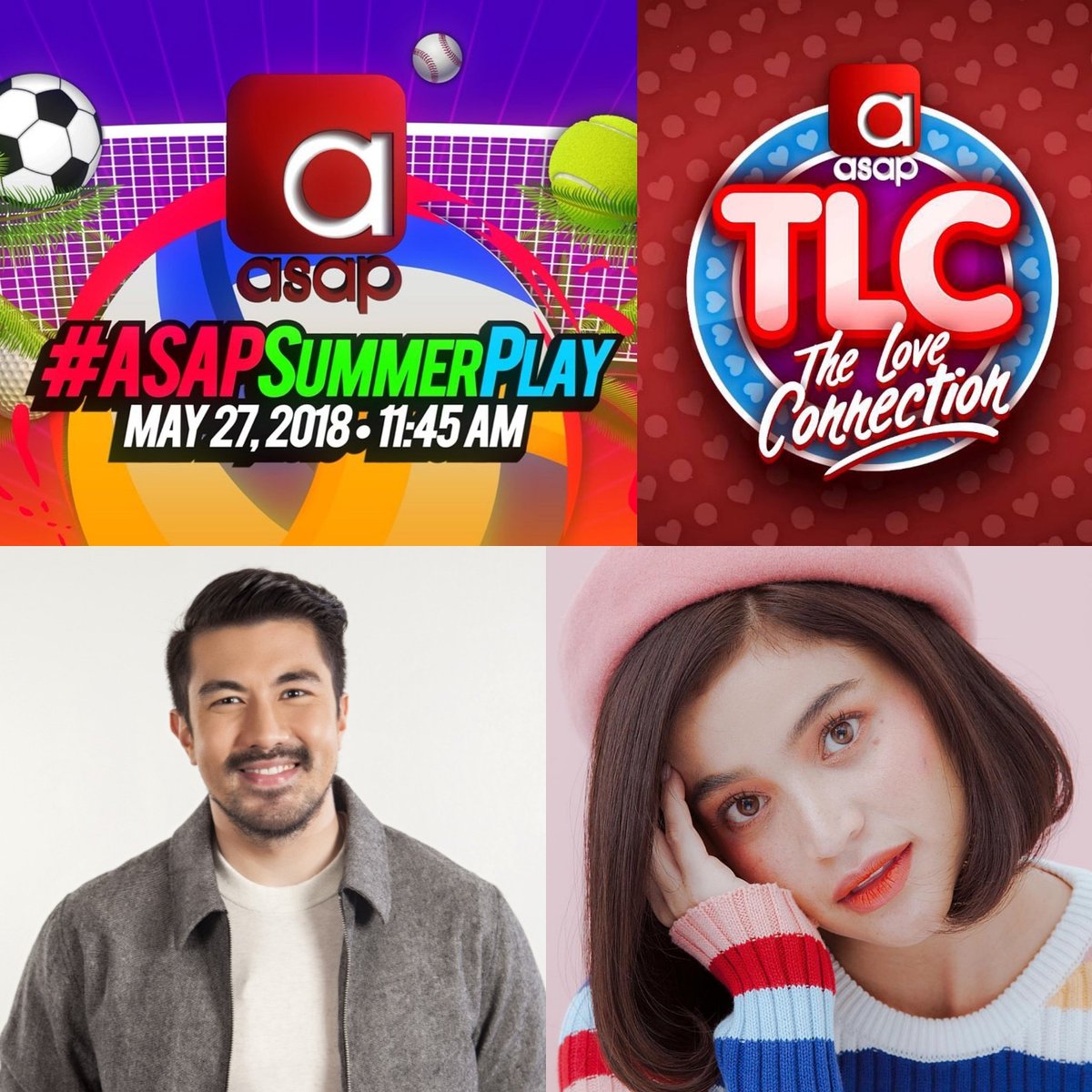 ASAPOfficial's tweet photo. Kwentuhan w/ real-life best friends Luis Manzano &amp; Anne Curtis on ASAP TLC, The Love Connection! Ano kaya ang topic natin bukas? Abangan sa #ASAPSummerPlay https://t.co/bXrK7kw68Y
