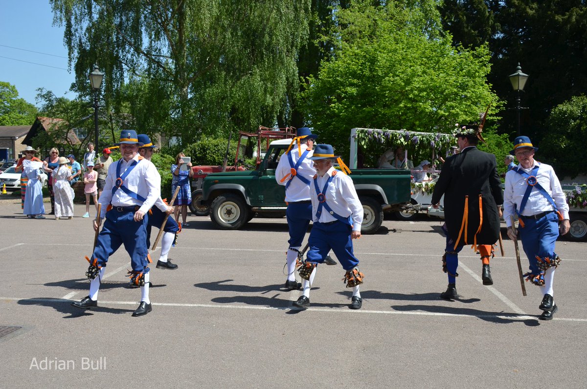 At Ickwell May Day