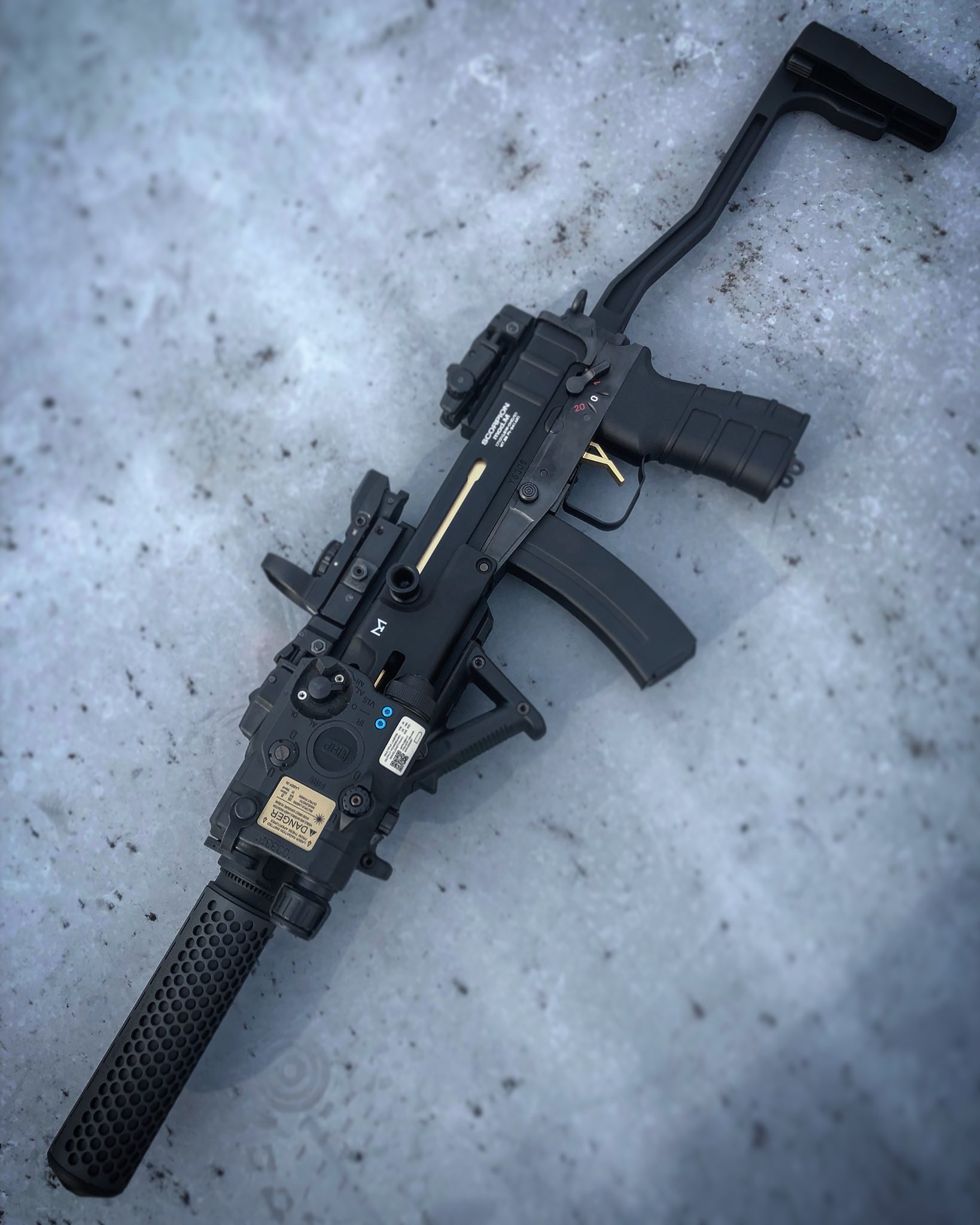 カスタム品 東京マルイ SCORPION mod.M スコーピオン mod.M 弾速