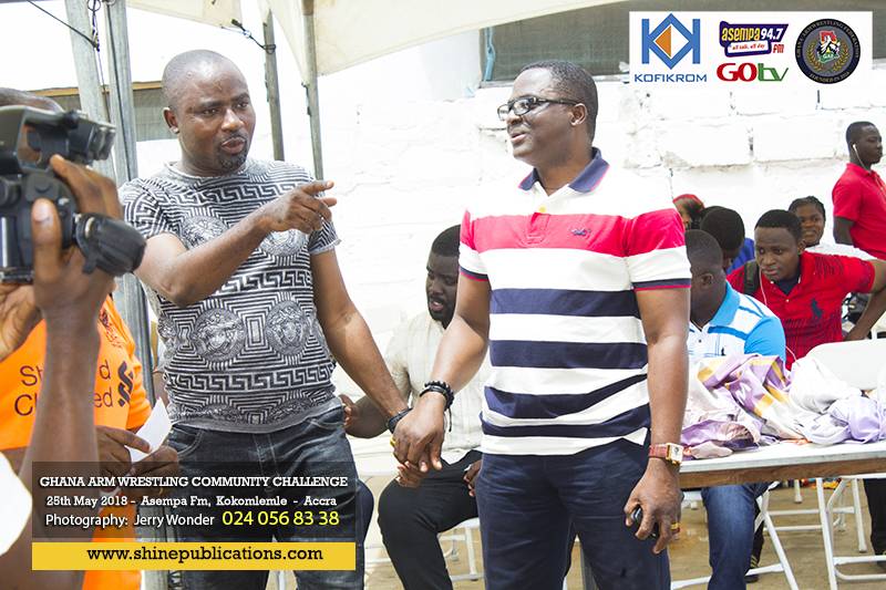 greatoseiasibey's tweet photo. My brother and friend @GOCPresident Ben Nunoo Mensah was at the #AsempaFmChallenge 
@ArmwrestlingGh @Kofikrompharma
#Armwrestlinggh https://t.co/4u5gW1ED3D