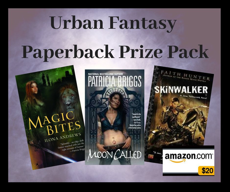 AnnaHubBooks's tweet photo. Attention #urbanfantasy lovers! If you need some paperbacks to fill your shelves, don't go past this #giveaway Enter here --> https://t.co/7iQ0sny62W to #Win books by #patriciabriggs #faithhunter #ilonanadrews &amp; a $20 #Amazongiftcard https://t.co/fgYXZSlR0Z