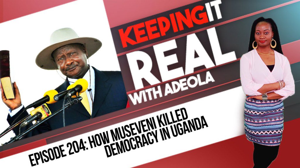 UkYesnews's tweet photo. Keeping It Real With Adeola – Eps 204 (How Museveni Killed Democracy In Uganda) https://t.co/NrjyAu5zfI https://t.co/0YfDWUnmdz