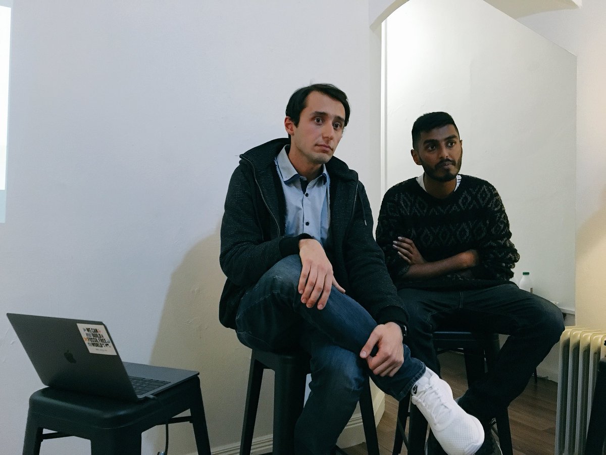 IdeaShowandTell's tweet photo. Vladimir Kavrakovski presents the ideas of #BMI creating a tech that can help human with brain disease or brain injury #inspiring #tech #brain #ai #IdeaShowAndTell https://t.co/90eTQlezg9