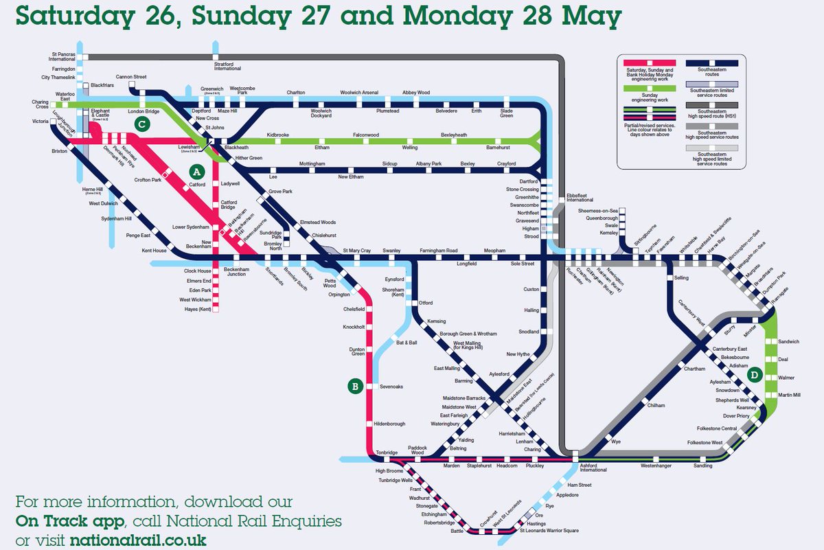 Orpington train line map
