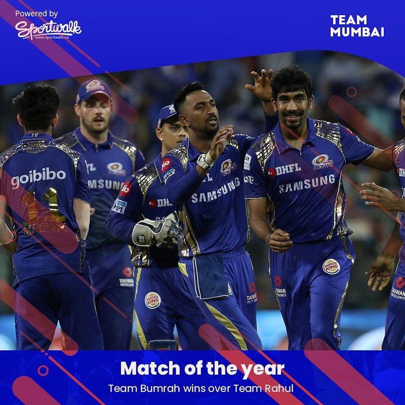 teammumbaiIN's tweet photo. Never back down. #ipl2018 #ipl11 #mumbaiindians #mipaltan #mumbai #rohitsharma #rohit #hitman #hardikpandya #krunalpandya #pandyabrothers #pollard #duminy #kieronpollard #micamp #mitv #cricket #bestvsbest https://t.co/tbkV75BARy