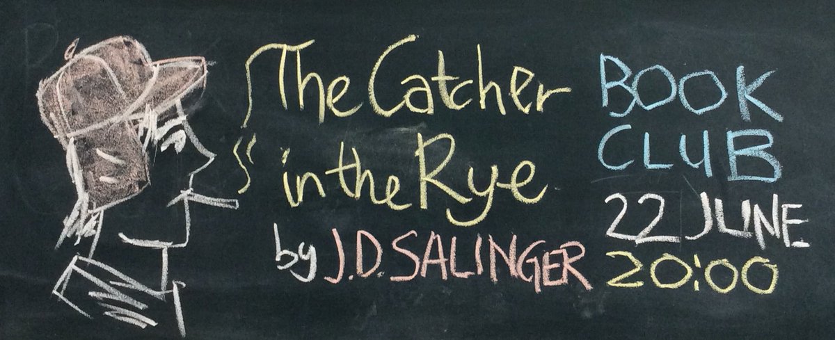 The #triplo #bookclub #book for June is #TheCatcherInTheRye by J.D. #Salinger. A true classic. See you on the 22nd! #readinenglish #learnenglish #CreativeLearning #shinjuku #英語で読む #英会話 #クリエイティブラーニング #クリエイティブラーニング英会話 #新宿御苑前