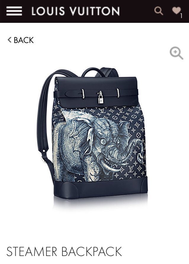 Louis Vuitton FIFA Black Backpack, 2018