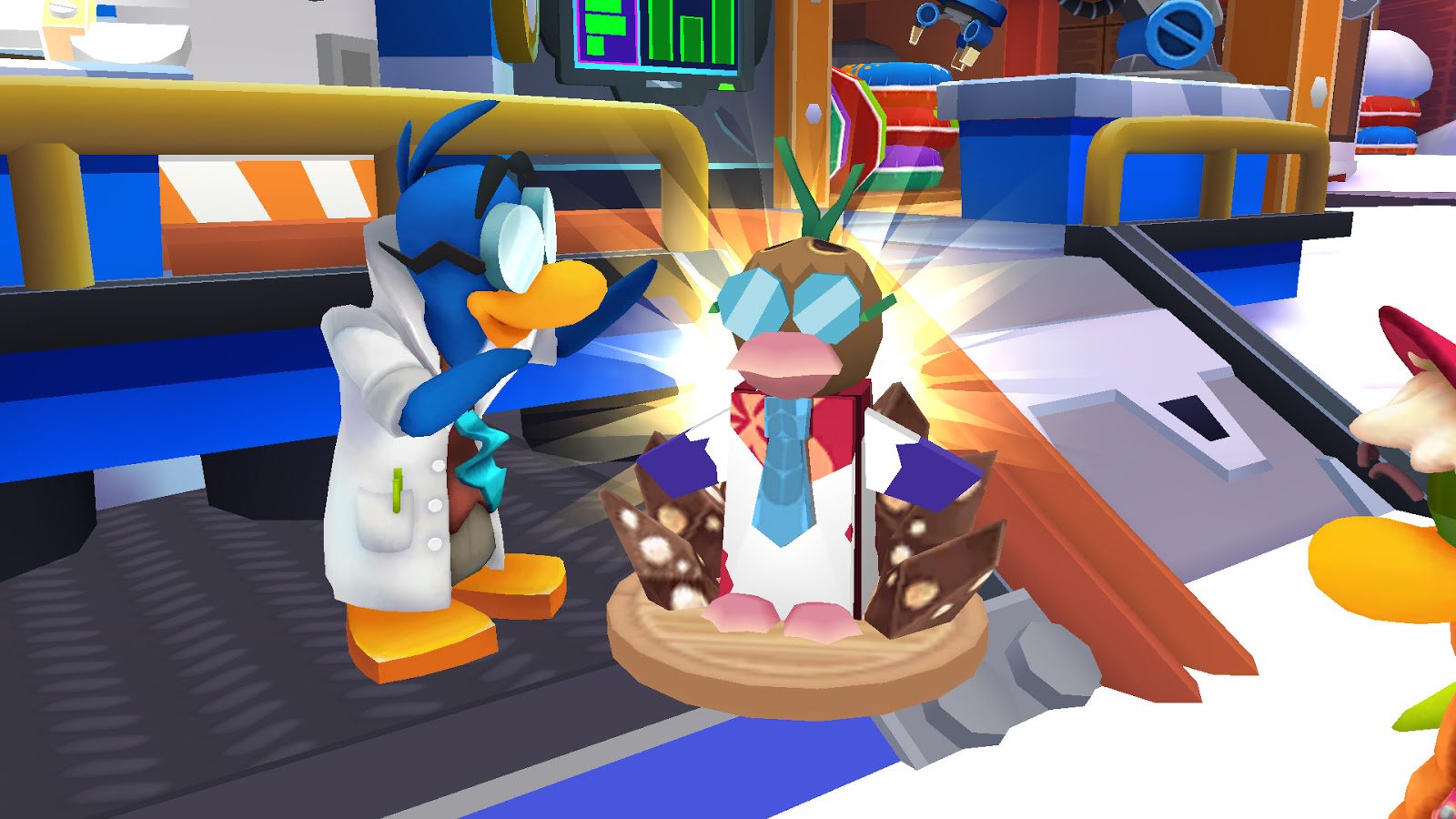 Soporte de Super Club Penguin on X: Isla 34 is Anime Island