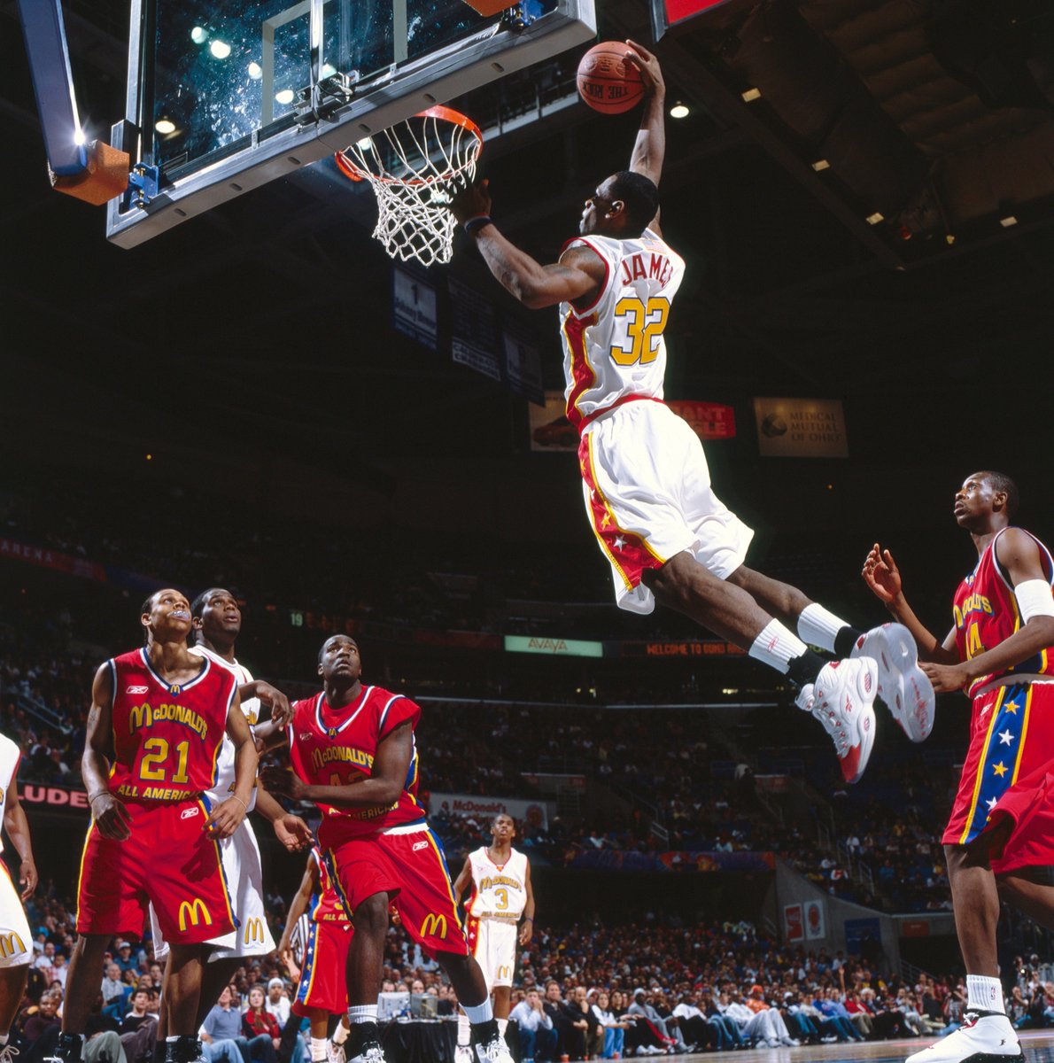 lebron mcdonald's all american