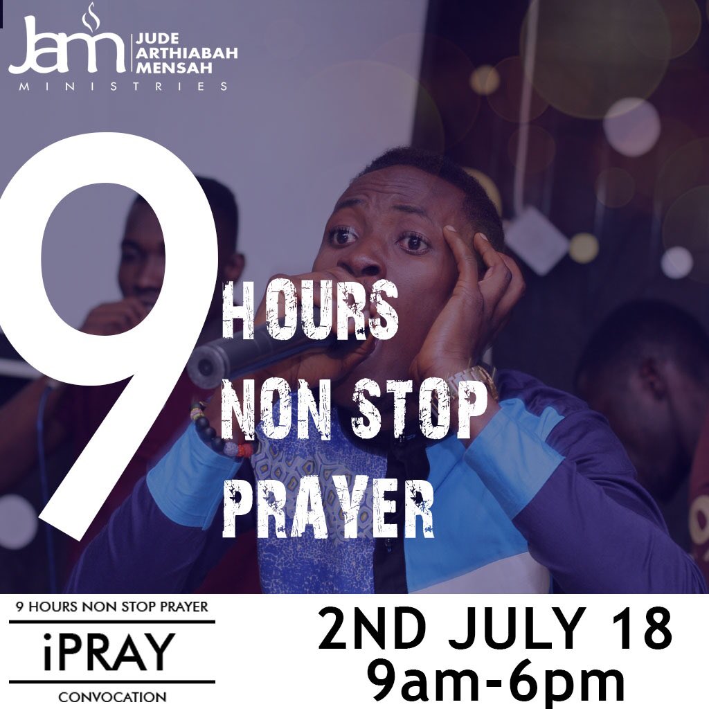 Jamministries1's tweet photo. The more fervently we pray, the more the Lord shows mercy upon them that we pray for, removing the reasons for cries and wailings.....

#iPrayConvocation
#JamMinistries
02.07.18
#TesanoAssembliesofGod
#iPray
#9hrsNonstopPrayerMove
#HeavenOnEarth https://t.co/H5nOk7vXWT