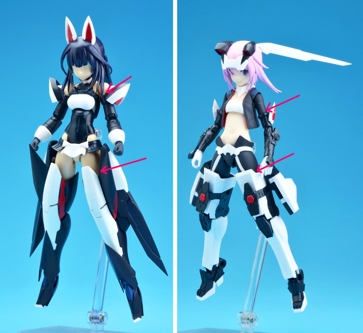 今回プラモとフィギュアのコラボも行っています。6月ご案内開始予定の