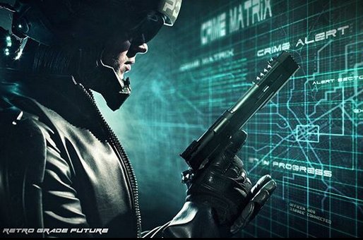 GradeFuture's tweet photo. John “Grade” unit 808, is the last of an elite unit of cyber police officers, designed to combat the ever increasing crime rate in the city. https://t.co/OXBmiUlk1O #Film #Kickstarter #Cyberpunk #Action #scifi #UK #Synthwave #80s #movies #meteor #wolfandraven #AI #Cyborg https://t.co/mgE6O5e5jE