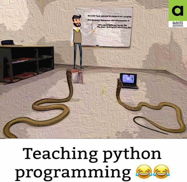 asciisystem's tweet image. #Tech_Joke
#Python_Programming😂😂😂