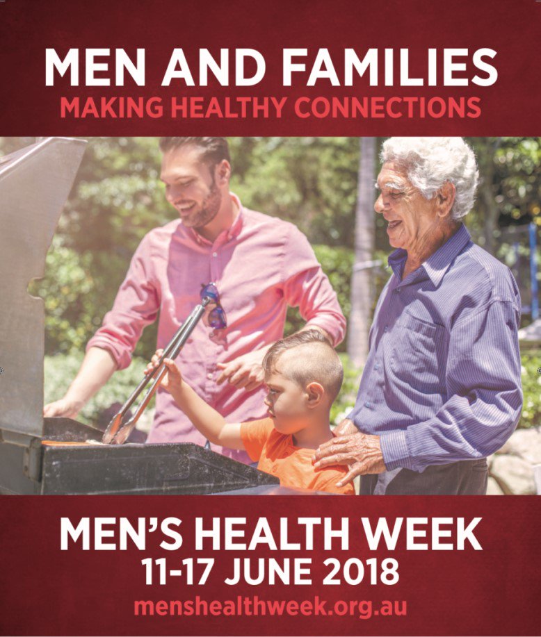 TAltgeld's tweet photo. #Making healthy connections, das Motto der #MensHealthweek 2018 in Australien zeigt, dass mehr #Männergesundheit nicht durch mehr #PSATests entsteht, sondern sich über Beziehungen & Kommunikation gefördert werden kann! https://t.co/XCPRNyH0OB https://t.co/rBo5PLhd72