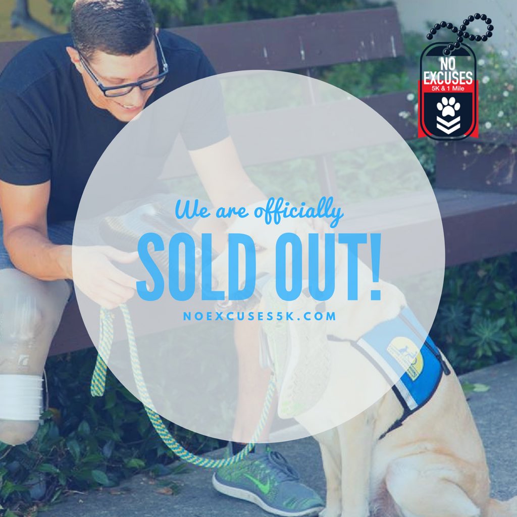 NoExcuses5K's tweet photo. We are officially sold out! We will not be taking any registrations, but we're ready to get this party started 🎉 If you are pre-registered, come pick up your bib and shirt tomorrow at @FleetFeetSac from 10 to 6. Insider tip: the lines are shorter after 11 😉 https://t.co/iAN9a7Ffq7
